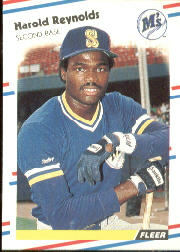 1988 Fleer Baseball Cards      388     Harold Reynolds